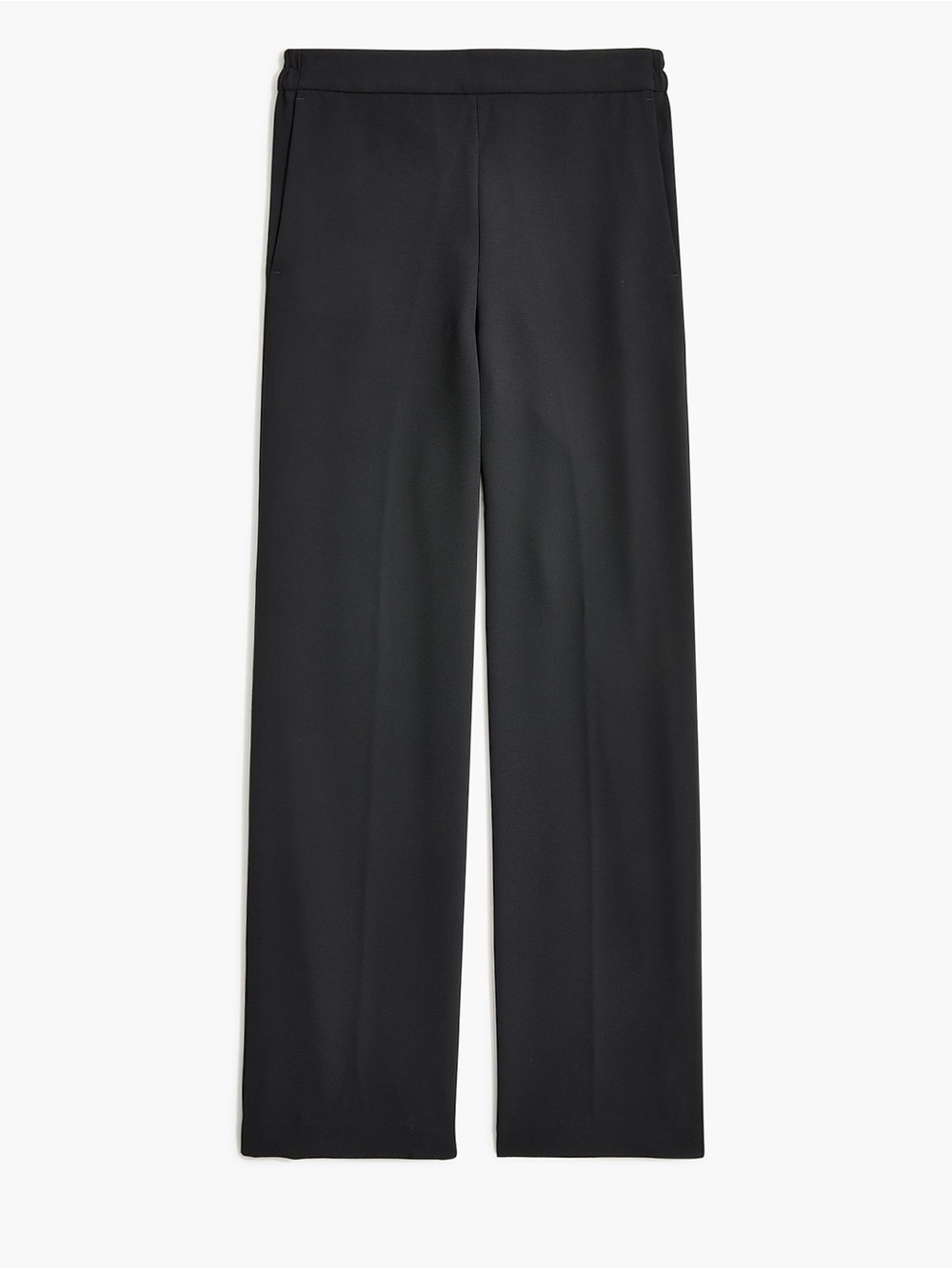 J. Crew Factory Black Wide-Leg Women's Pants